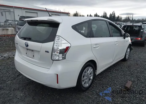 2013 Toyota Prius V Two из США, поврежденный, VIN JTDZN3EU6D3214971